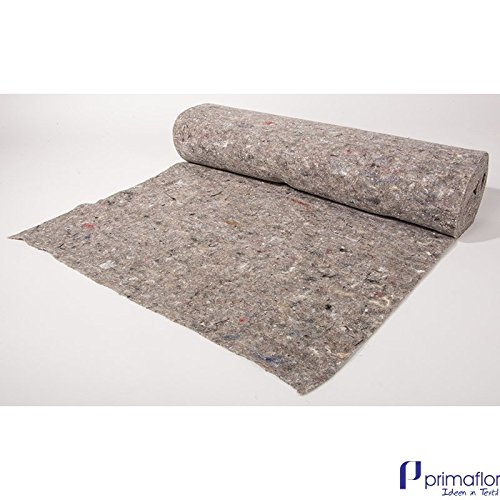 Premium Teichvlies - 2,00x10m (20m²)  300g/m²  Verrottet nicht  Stopft Löcher | Hochwertiges Schutzvlies für Teichfolien | Geeignet als Poolvlies / Unterlage für Pool-Folien | Unterlegvlies im Garten | Bodenvlies, Bodenschutzvlies im Teichbau