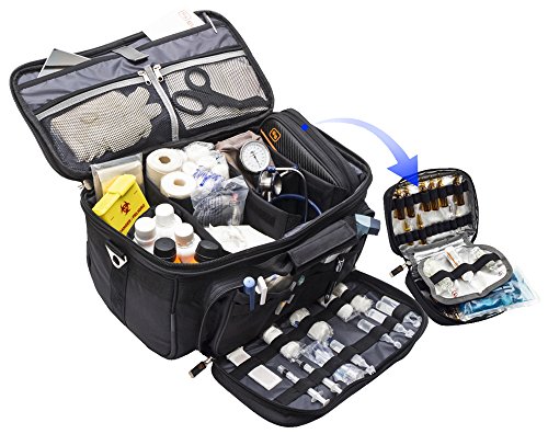 ELITE BAGS GP´S Softbag-Arzttasche schwarz (40 x 21 x 25cm)