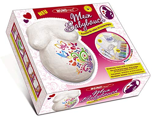 WUNDmed - Mein Babybauch - Gips Bastelset für schöne 3D-Erinnerungen