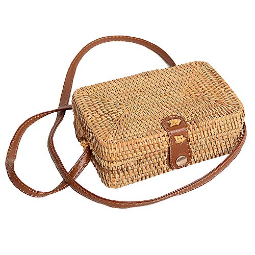 Fousamax , Damen Schultertasche Quadratisch