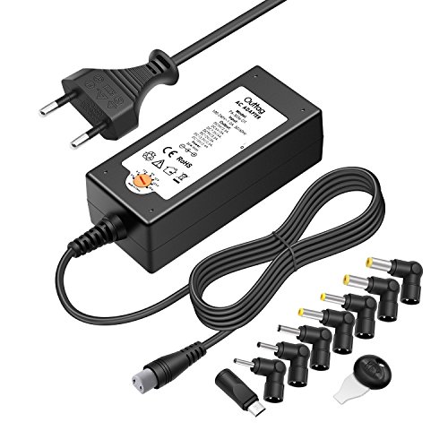 Outtag Universal Netzteil 36W 5V 6V 7.5V 9V 12V 13.5V 15V Ladegerät für Haushaltsgeräte LED Beleuchtung, WLAN Reuter, DVD, CCTV, TFT Monitor, Power Bank und Bluetooth Lautsprecher usw.