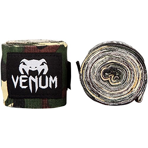 Venum Kontact Boxbandagen, unisex, Kontact, Forest Camo, 4 m