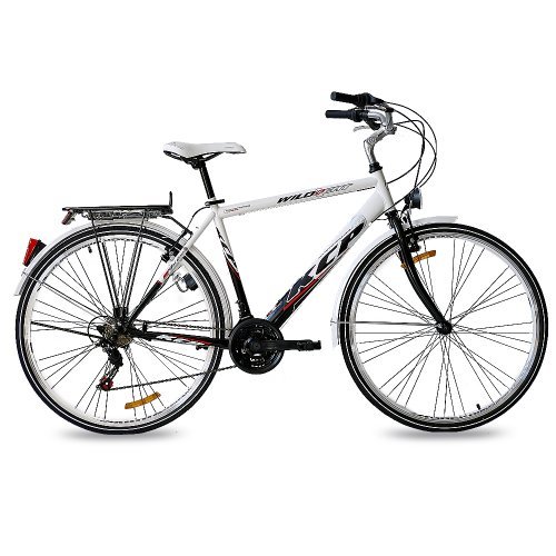 28' KCP CITYBIKE TREKKINGRAD HERRENFAHRRAD WILD CAT schwarz weiss - 71,1 cm (28 Zoll)