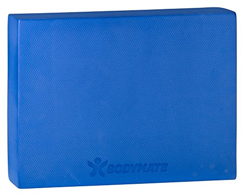 BODYMATE Balance Pad 2GO 44x33x6cm BLAU I HARTE Variante für Anfänger, Reha und Personen 80KG I Verbesserung von Balance, Gleichgewicht, Koordination und Stabilität