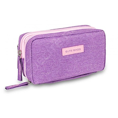 Isotherme-Tasche für Diabetiker | Diabetic's | Elite Bags | Violett Farben | Für Insulininjektionsgeräte und Blutzuckermessgeräte