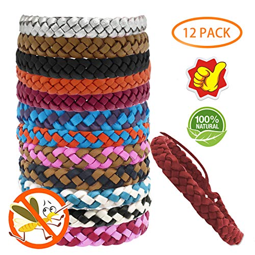 LEBEXY Mückenschutz Armband | Insektenschutz Mückenarmband für Kinder und Geeignet | Mueckenschutzarmband Anti Mosquito Band Indoor und Outdoor | Antimückenarmband gegen Mücken