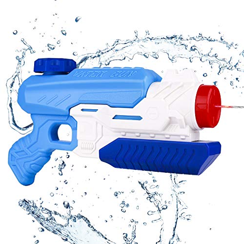 Balnore Wasserpistole Soaker Blaster Hohe Kapazität 600CC Spritzpistole 8-10m Wasserpistole Wasserkampf Sommer Spielzeug Outdoor-Pool Strand Wasser Spielzeug für Kinder Erwachsene
