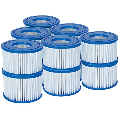 Bestway Filter Cartridge VI für Miami, Vegas, Monaco Lay-Z-Spa 58323 – (kompatibel mit Old 58239)