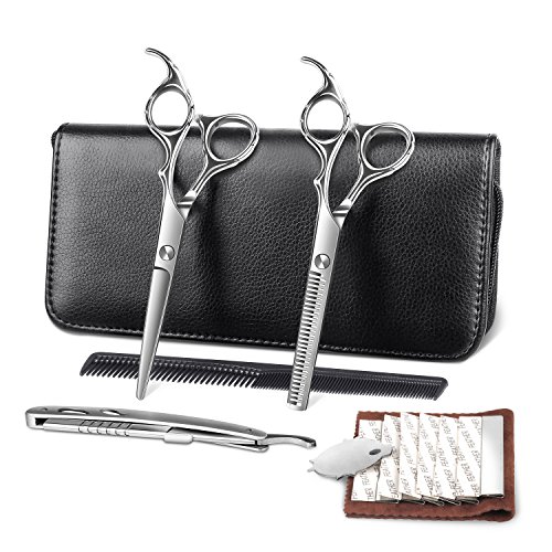 3er Friseurschere set Haarschere set Haarschneideschere set profil rostfreier Qualitätsstahl von Elehot