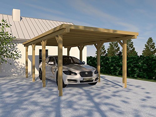 Carport (Flachdach) SILVERSTONE XX 300 x 600 cm, Bausatz