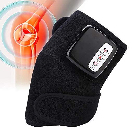 Knie Massagegerät Elektrisches Kniemassager Kniemassagegerät für Schmerzlinderung zur Knie Ellenbogen mit Wärme Infrarot Magnetfeldtherapie Knie Therapie intelligente Temperaturregelung 45-60