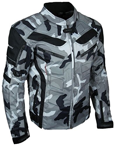 HEYBERRY Motorrad Jacke Motorradjacke Camouflage Urban Gr. XL