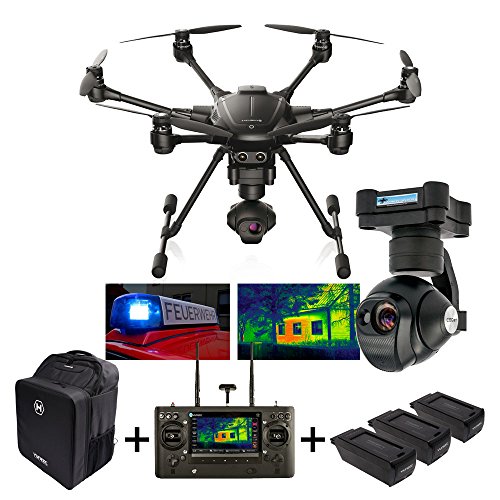 Yuneec Typhoon H Hexacopter inklusive Wärmebild und Restlichtkamera CGOET schwarz