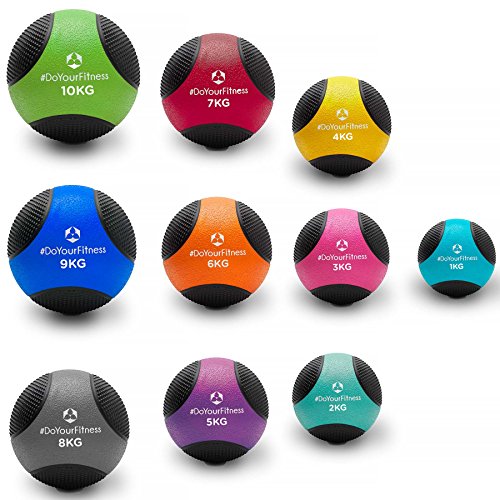 Medizinball »Medicus« / 1 - 10kg / Fitnessball / Gewichtsball / Leichte bis sehr schwere Gymnastikbälle in professioneller Studio-Qualität 2kg / hellgrün