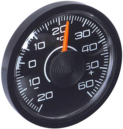 hr-imotion 10010001 Innen-Thermometer 'Slim' für Auto, Heim, Camping, uvm.  [ selbstklebend | Made in Germany   - 20° C - + 60° C]