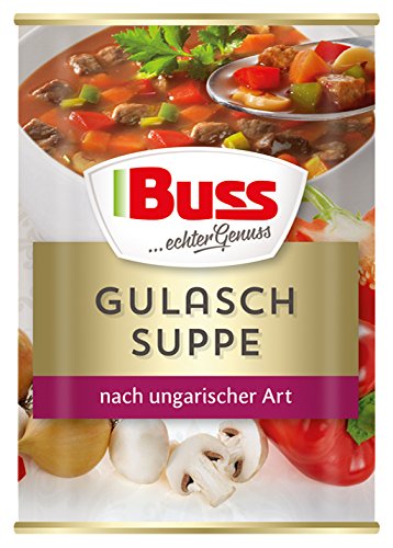 Buss Gulaschsuppe nach ungarischer Art, 12er Pack (12 x 400 g)