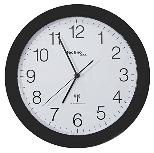 Technoline, WT 8000 Funk-Wanduhr, Ø 30cm