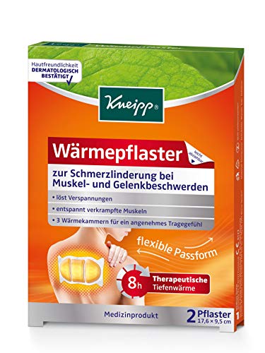 Kneipp Wärmepflaster, 2er Pack(2 x 2 Stück)