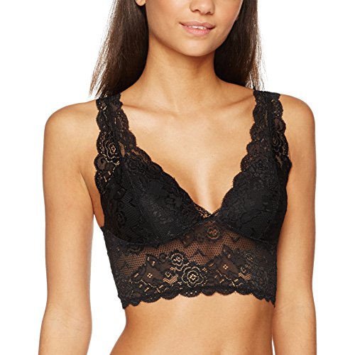 ONLY Damen Bustier Onlchloe Lace Bra Noos Acc, Schwarz (Black), 38 (Herstellergröße: M)