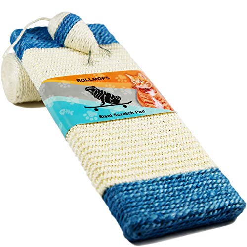 Rollmops Kratzbrett mit Maus | Interaktive Kratzbaum Alternative | 35cm