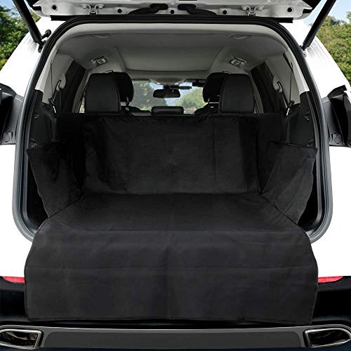 KYG Kofferraumschutz Hunde Universal Kofferraummatte mit Seitenschutz Wasserdicht Hundedecke Kofferraumschutzmatte für jedes Auto-Kofferraum mit hochwertig Robustem Material 183 * 104 * 33