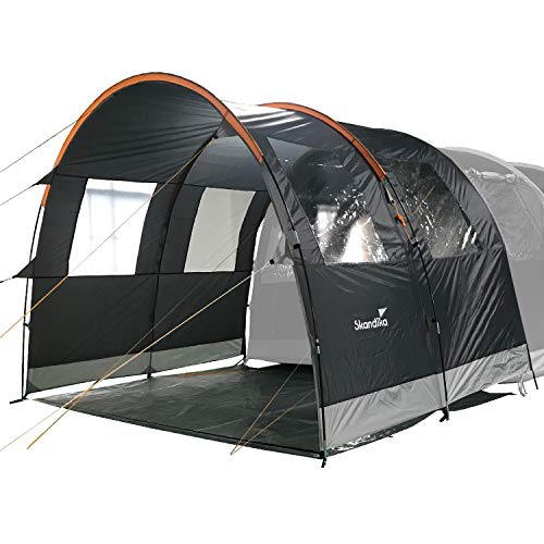 skandika Canopy Gotland 4 Vorzelt (grau/orange)