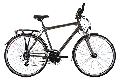 KS Cycling Trekkingrad Herren 28'' Norfolk Bronze Multipositionslenker RH 53 cm Fahrrad, 28