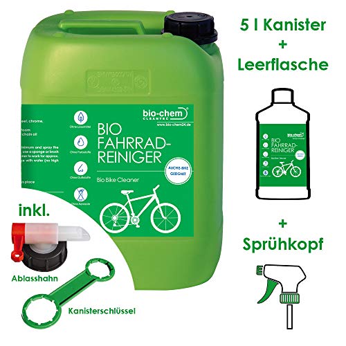 Bio-Chem Fahrradreiniger Frame Shampoo Rahmenreiniger 5 L Kanister + Zubehör