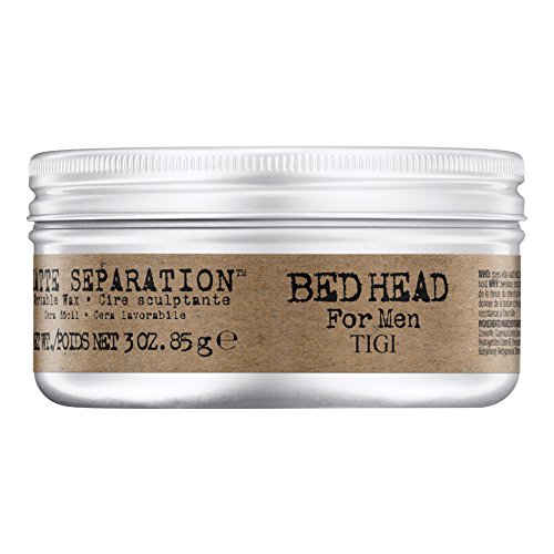 Tigi Bed Head Men Matte Separation Workable Wax, 1er Pack, (1x 85 g)
