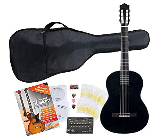 Yamaha C40BL Konzertgitarre SET inkl. Zubehörset + Tuner