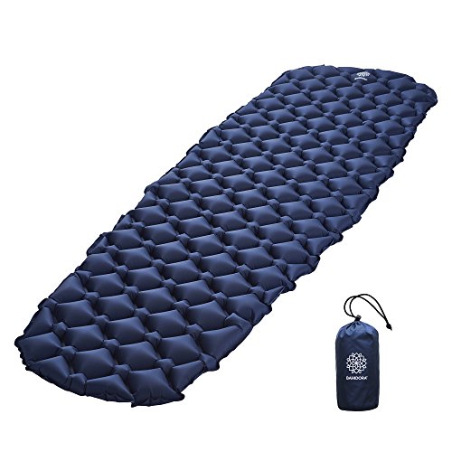 Bahidora Isomatte Camping Ultraleicht. Schlafmatte Kleines Packmaß. Aufblasbare Luftmatratze. Isomatte Outdoor - Ideal für Camping, Trekking und Backpacking