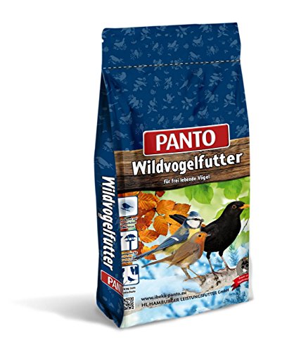 Panto Vier-Jahreszeitenfutter, Wildvogelfutter, 1er Pack (1 x 25 kg)