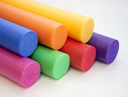 Schwimmnudel Poolnudel 2er SET 160 cm NMC COMFY NOODLE | Farbkombination - pink/violett