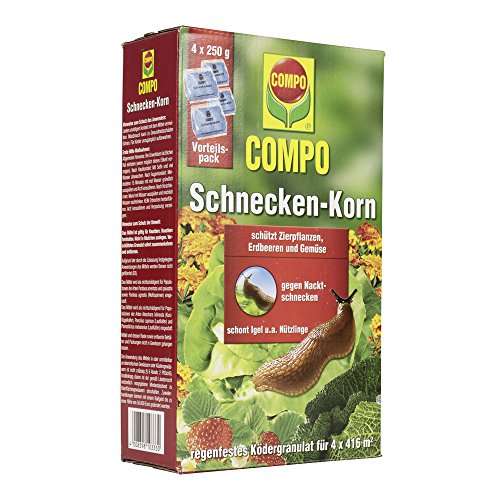 COMPO Schnecken-Korn, Streugranulat gegen Nacktschnecken