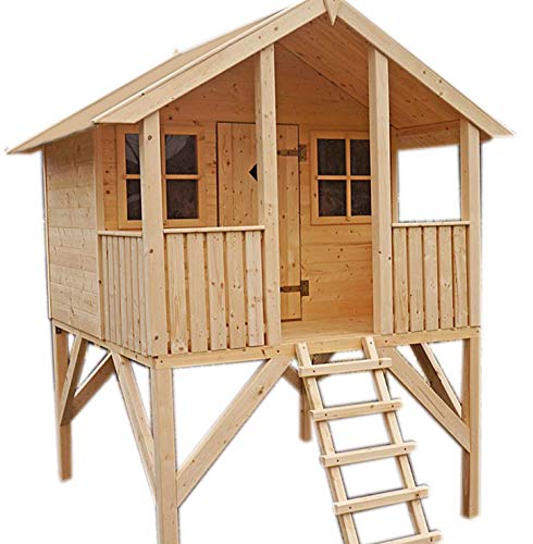 Terrasse2000 Kinderhaus / Spielhaus / Stelzenhaus Dominik Höhe 281 cm | Breite 198 cm | Tiefe 180 cm + FSC-Zertifikat