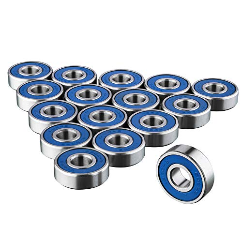 Trixes reibungsfreie Kugellager ABEC 9 für Skateboard, Roller, Inline Skates