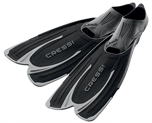 Cressi Agua -  Premium Flossen Self Adjusting zum Tauchen, Apnoe, Schnorcheln und Schwimmen