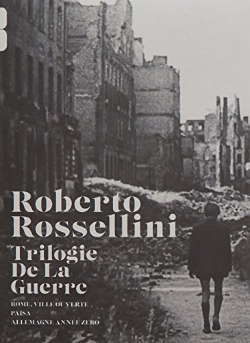 Coffret rossellini, la trilogie de la guerre : rome ville ouverte ; paisa ; Allemagne, année zéro [FR Import]