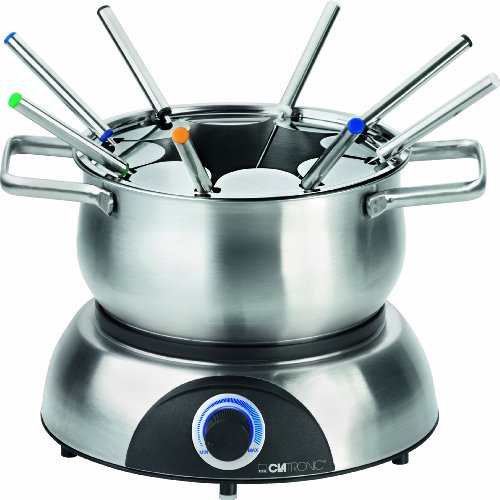 CLATRONIC Fondue Set FD-3516, edelstahl