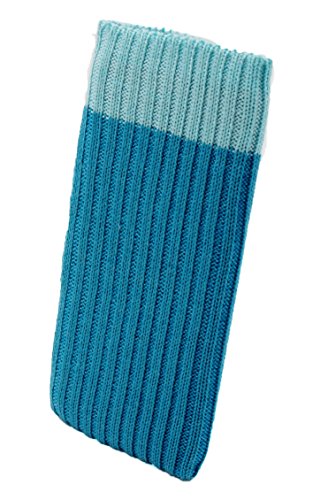 iPhone 6 / 6s / 7 Handysocke Strick-Tasche in hellblau Original smartec24 Rundumschutz dank dicker dicht gestrickter Wolle passt sich dank Strech perfekt dem jeweiligen Smartphone an