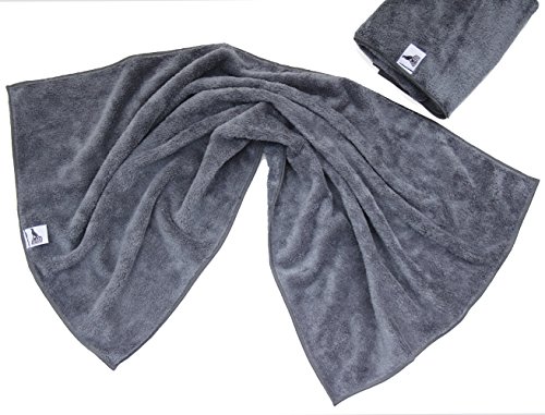 2er Set Hunde-Handtuch aus Microfaser sehr flauschig und super saugfähig schnelltrocknend