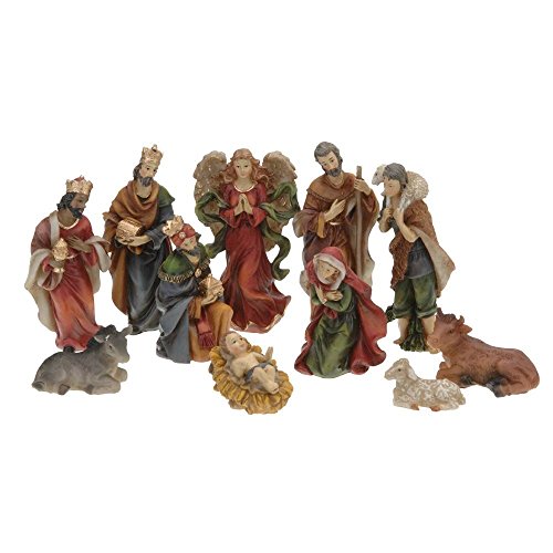 11 Krippenfiguren für Weihnachten