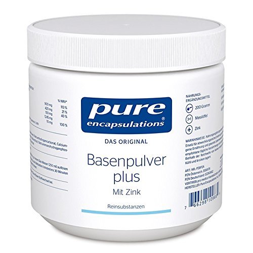 PURE 365 Basenpulver plus 200g pure encapsulations