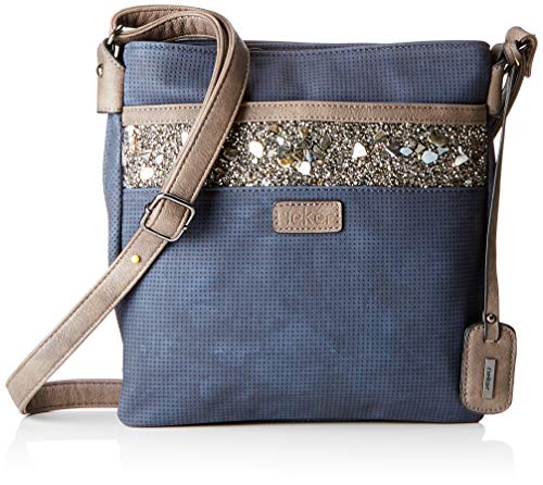 Rieker Damen H1014 Schultertasche, 25x25x2,5 cm