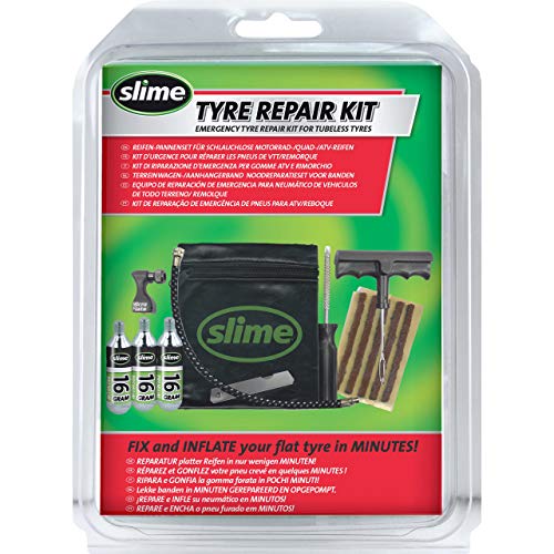 Slime Reifen Pannenset groß für schlauchlose Reifen, Unisex, Multipurpose, Ganzjährig