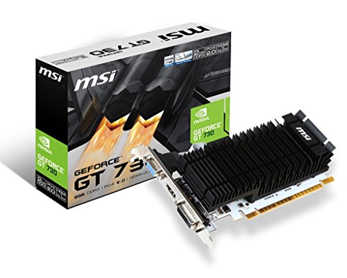 MSI GeForce GT 730 2GB DDR3 PCI-E x16 DVI HDMI passiv