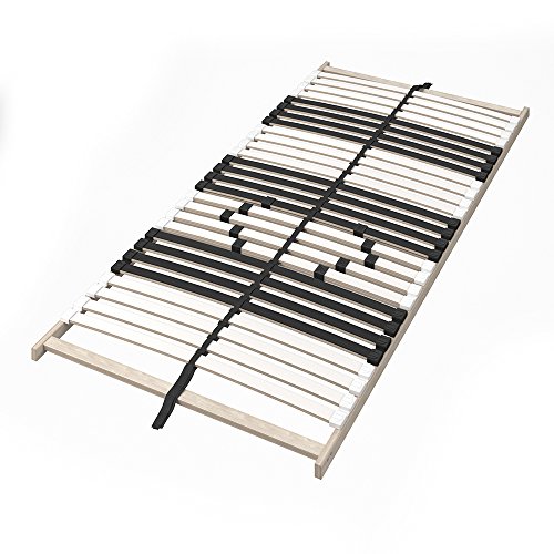 VitaliSpa 7-Zonen-Lattenrost 90x200cm Premium Härtegradverstellung Komfort (Einzeln)