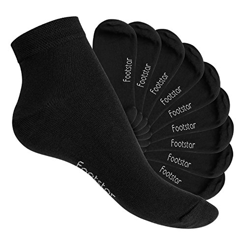 10 Paar SNEAK IT! Unisex Sneaker Schwarz-35-38