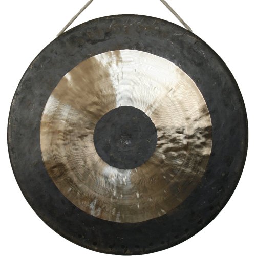 Original Tam Tam Gong / Whood Chau Gong 40 cm, toller Klang, inklusiv Holz-/ Baumwollklöppel -7026-