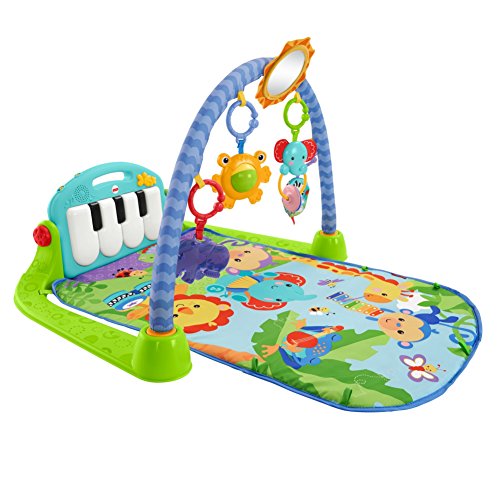 Mattel Fisher-Price BMH49 Rainforest Piano-Gym mit Musik